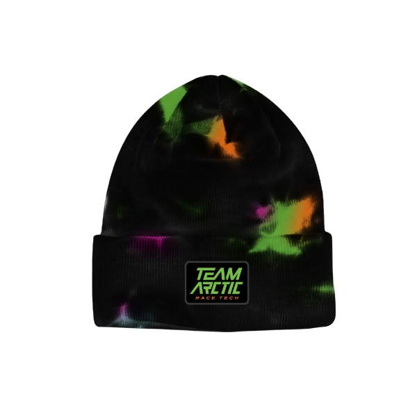 Galactic Beanie Front Product Image on white background