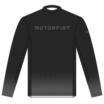 Motorfist Performance Long Sleeve Front Product Image on white background