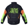 Green Team Arctic Pro Jacket Back Product Image on white background