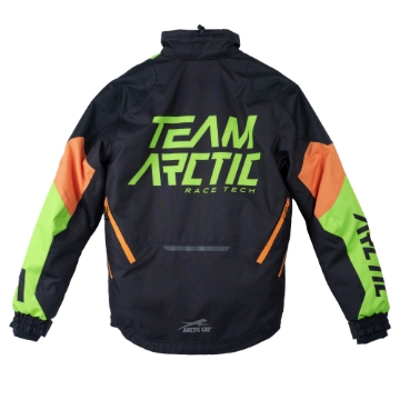 Green Team Arctic Pro Jacket Front Product Image on white background