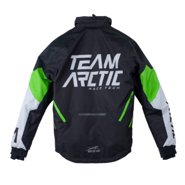 Grey Team Arctic Pro Jacket Front Product Image on white background