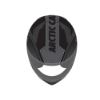 Black Arctic Cat Modular Helmet Top Image on white background