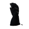 Black Extreme Glove Back Image on white background