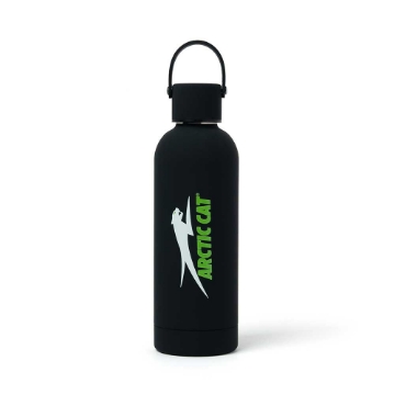 Arctic Cat Water Bottle Front Product Image on white background