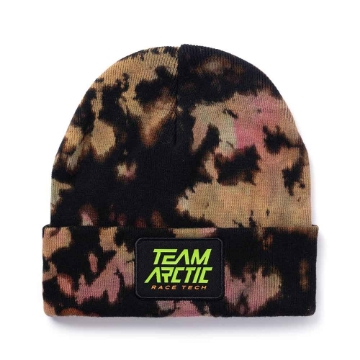 Galactic Beanie product image with Team Arctic Race Tech patch on the front