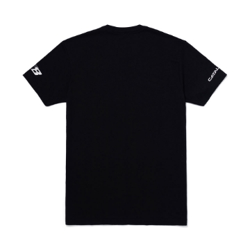 Black Catalyst Collection Tee Product Image with Arctic Cat logo on the front