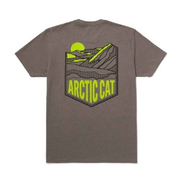 Peak Frost Tee Front Product Image with Arctic Cat logo on the left chest